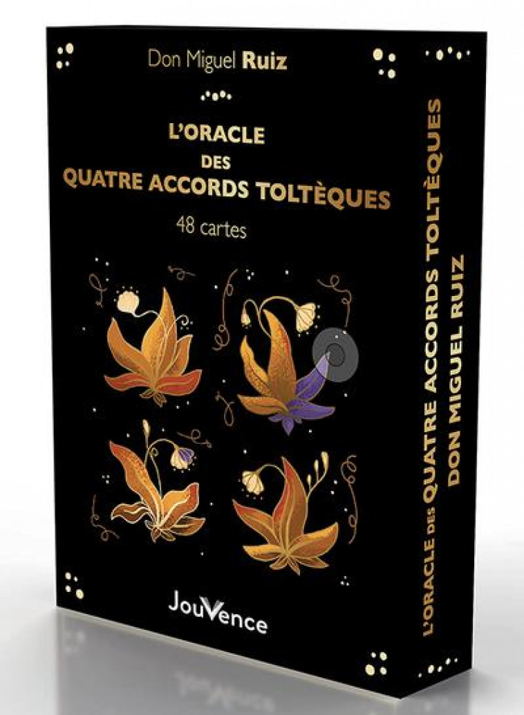 L-ORACLE DES QUATRE ACCORDS TOLTEQUES - 48 CARTES ET UN LIVRET - RUIZ DON MIGUEL - JOUVENCE