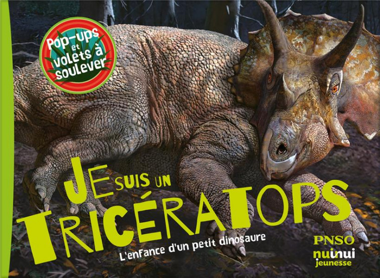 JE SUIS UN TRICERATOPS ! L-ENFANCE D-UN PETIT DINOSAURE - YANG/CHUANG - NUINUI JEUNESSE