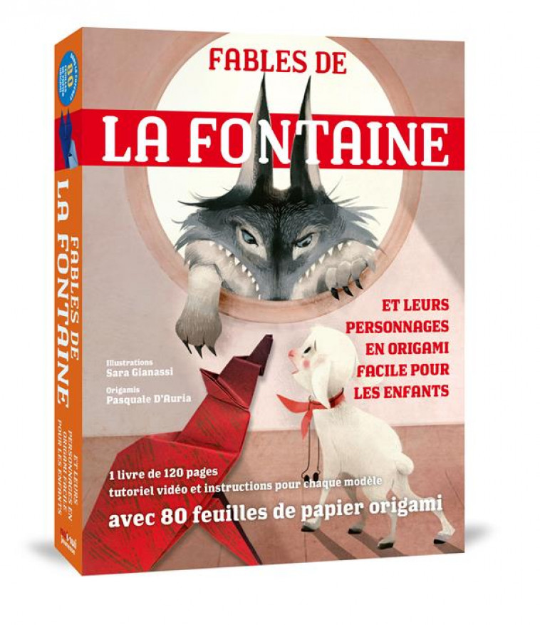 FABLES DE LA FONTAINE ET LEURS PERSONNAGES EN ORIGAMI - XXX - NUINUI JEUNESSE