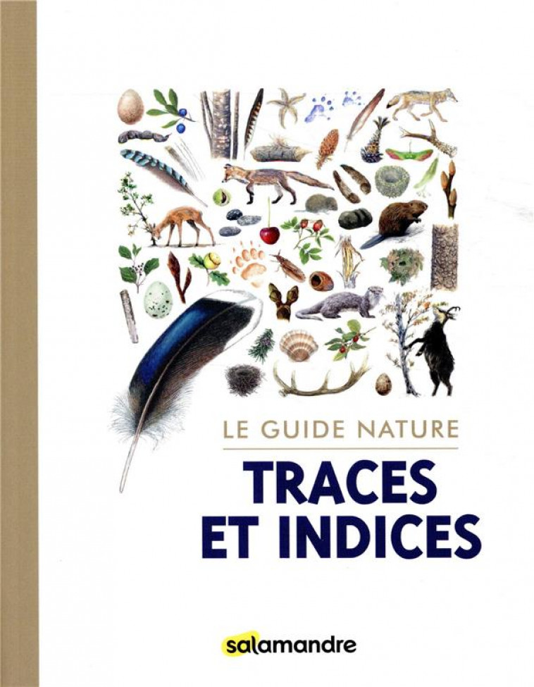 LE GUIDE NATURE TRACES ET INDICES - COLLECTIF - LA SALAMANDRE