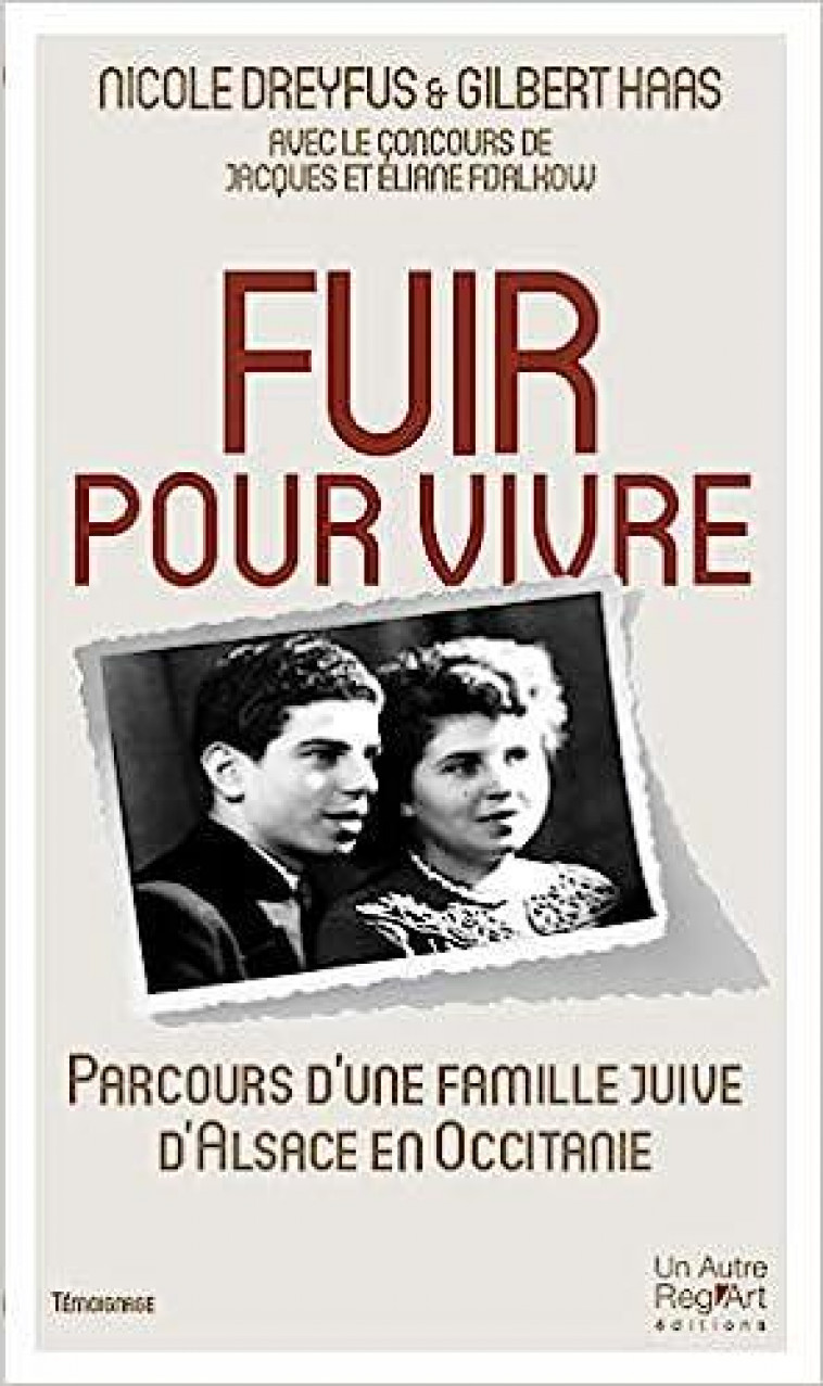 FUIR POUR VIVRE - DREYFUS/HAAS - AUTRE REG ART