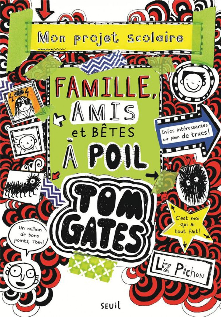 TOM GATES - TOM GATES, TOME 12 - PICHON LIZ - SEUIL JEUNESSE