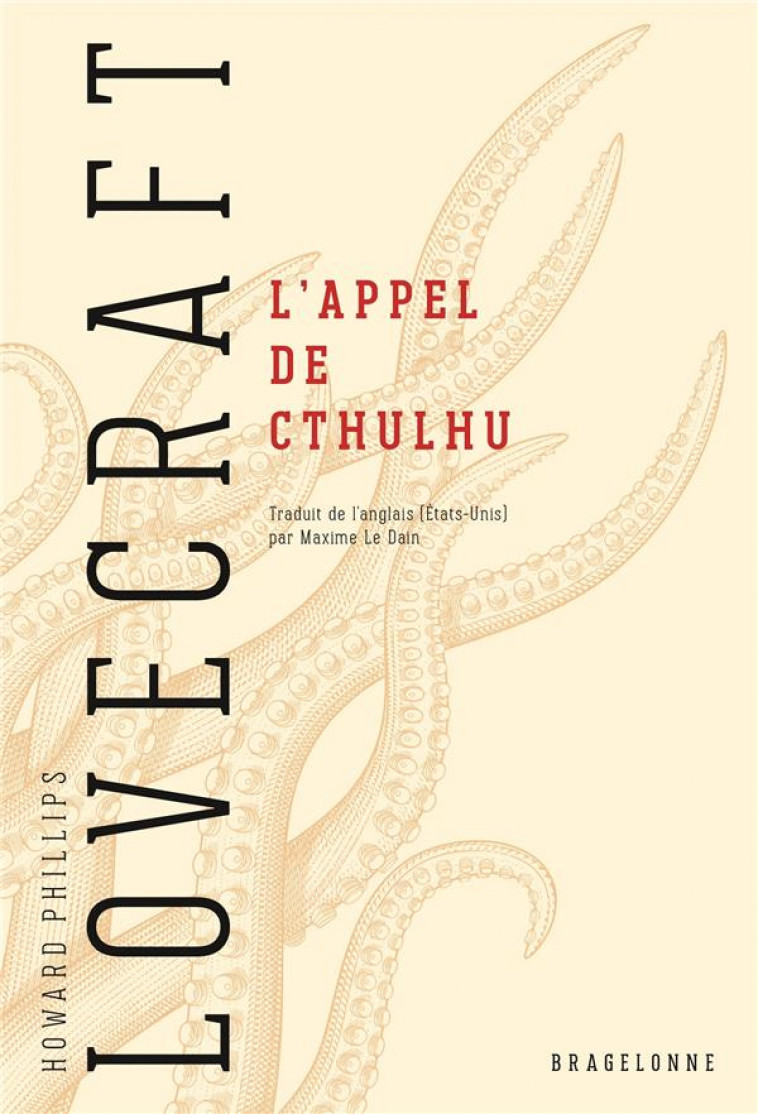 L-APPEL DE CTHULHU - LOVECRAFT H.P. - BRAGELONNE