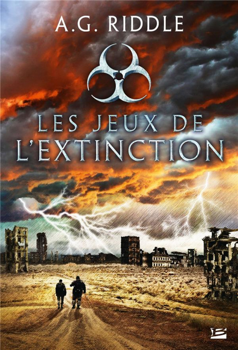 LES JEUX DE L-EXTINCTION - RIDDLE A.G. - BRAGELONNE