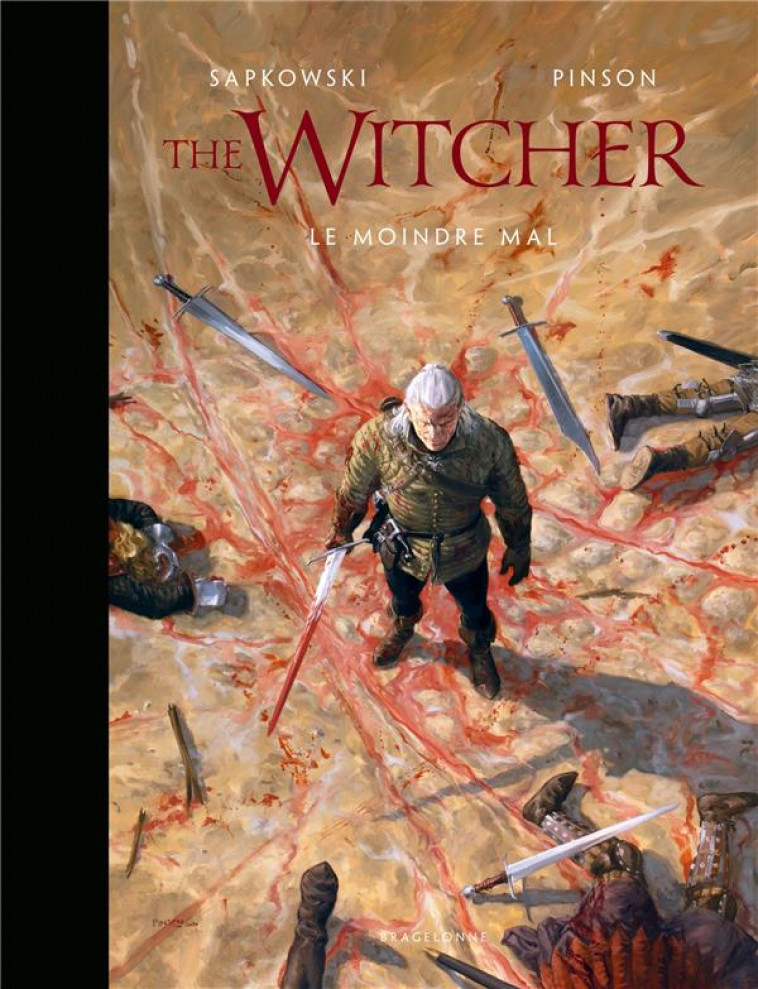 L-UNIVERS DU SORCELEUR (WITCHER) : THE WITCHER ILLUSTRE : LE MOINDRE MAL - PINSON/SAPKOWSKI - BRAGELONNE