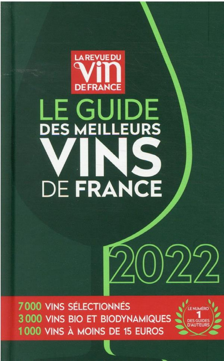 LE GUIDE DES MEILLEURS VINS DE FRANCE 2022 - CITERNE/POELS/SIMOND - MARIE-CLAIRE