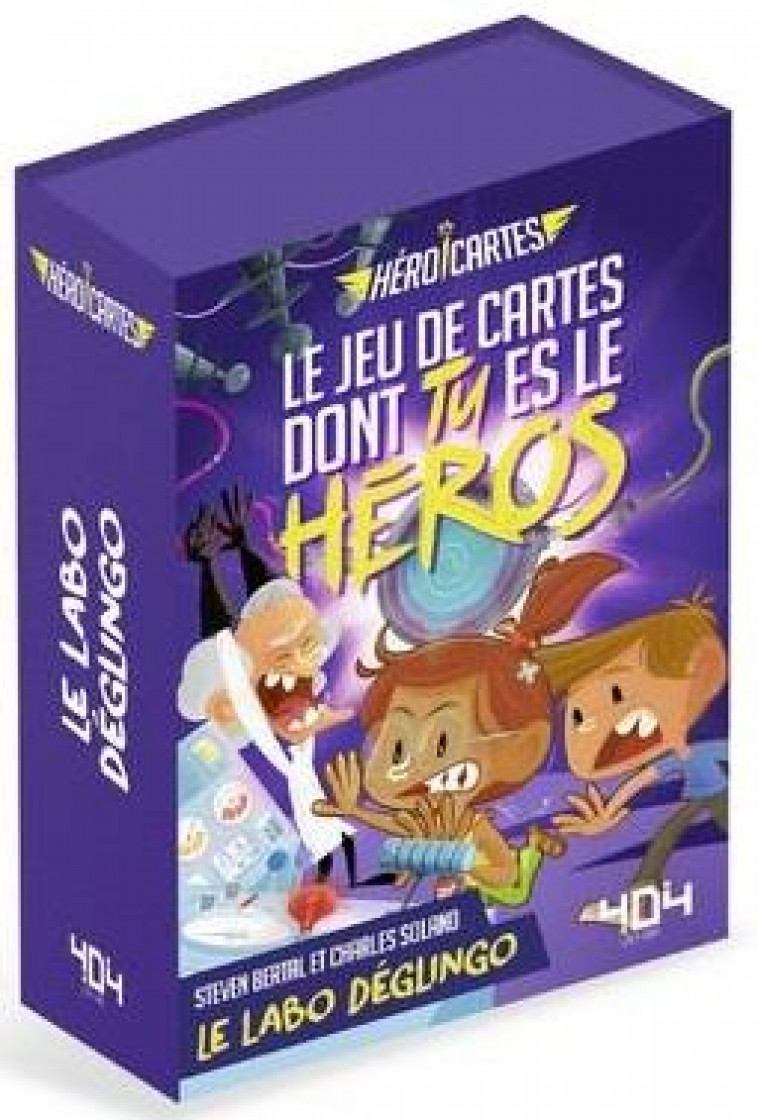 HEROI-CARTES - LE LABO DEGLINGO - BERTAL/SOLAND - NC