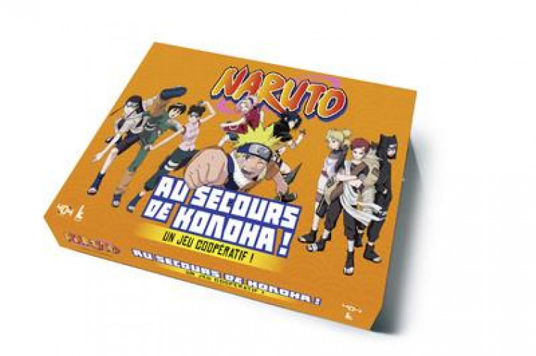 NARUTO LE GRAND JEU OFFICIEL AU SECOURS DE KONOHA - TEAM KAEDAMA - NC