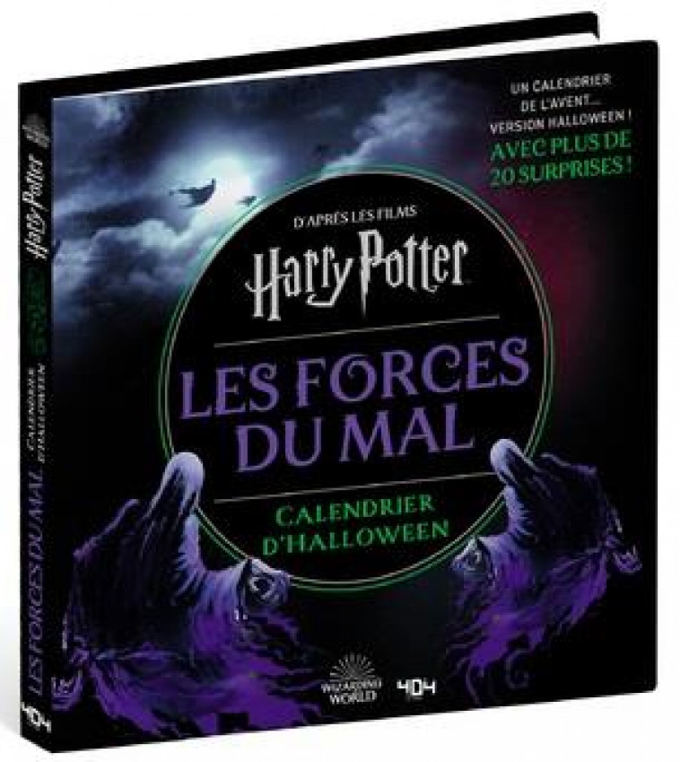 HARRY POTTER - LES FORCES DU MAL - CALENDRIER D-HALLOWEEN OFFICIEL - COLLECTIF - NC