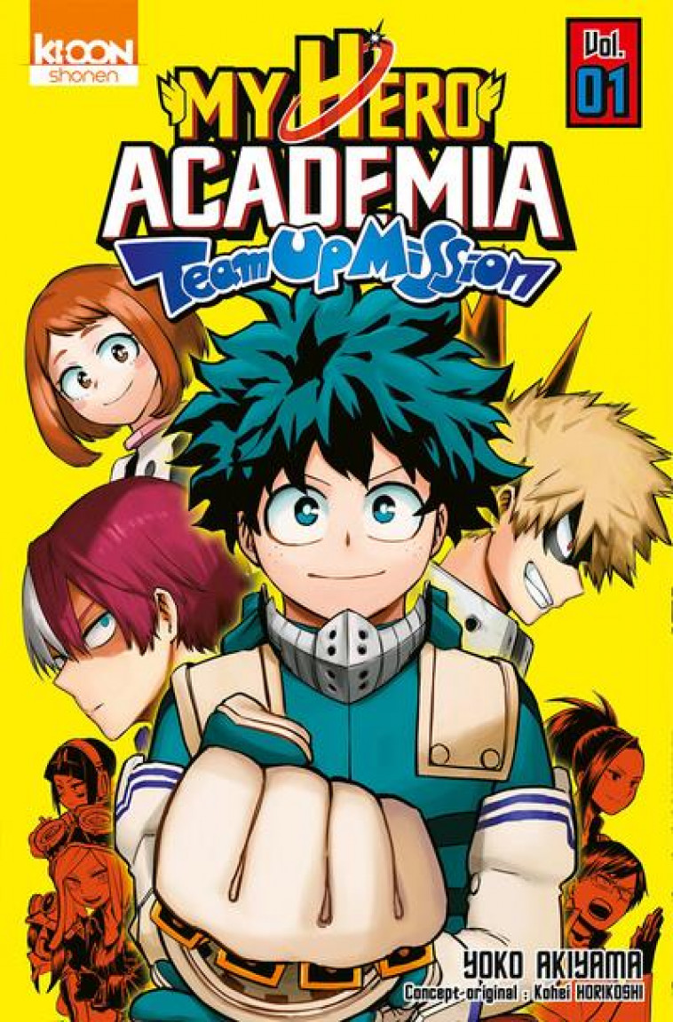 MY HERO ACADEMIA TEAM-UP MISSION T01 - VOL01 - HORIKOSHI/AKIYAMA - KI-OON