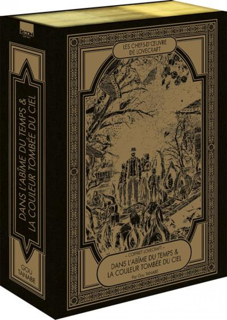 COFFRET LOVECRAFT - DANS L-ABIME DU TEMPS & LA COULEUR TOMBEE DU CIEL - TANABE/LOVECRAFT - KI-OON