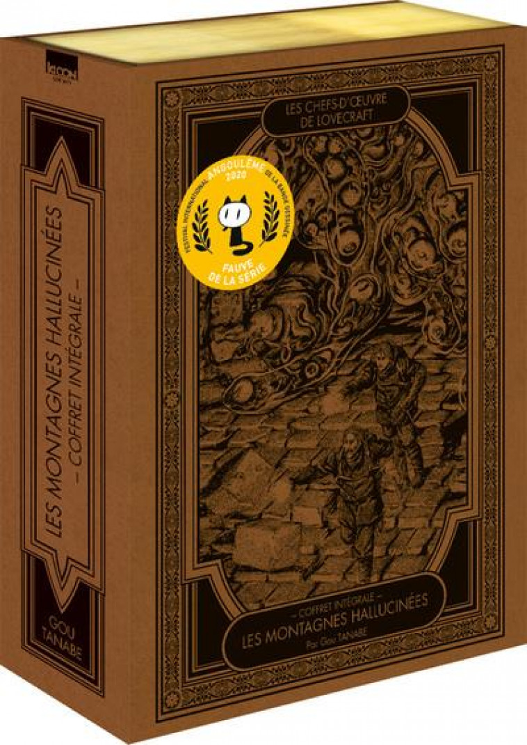 COFFRET LOVECRAFT - L-INTEGRALE LES MONTAGNES HALLUCINEES (2020) - TANABE/LOVECRAFT - KI-OON