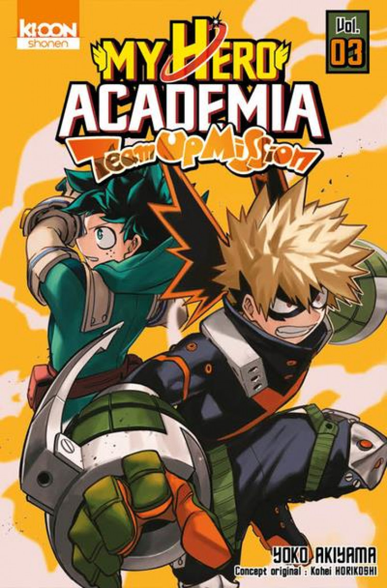 MY HERO ACADEMIA TEAM-UP MISSION T03 - VOL03 - HORIKOSHI/AKIYAMA - KI-OON