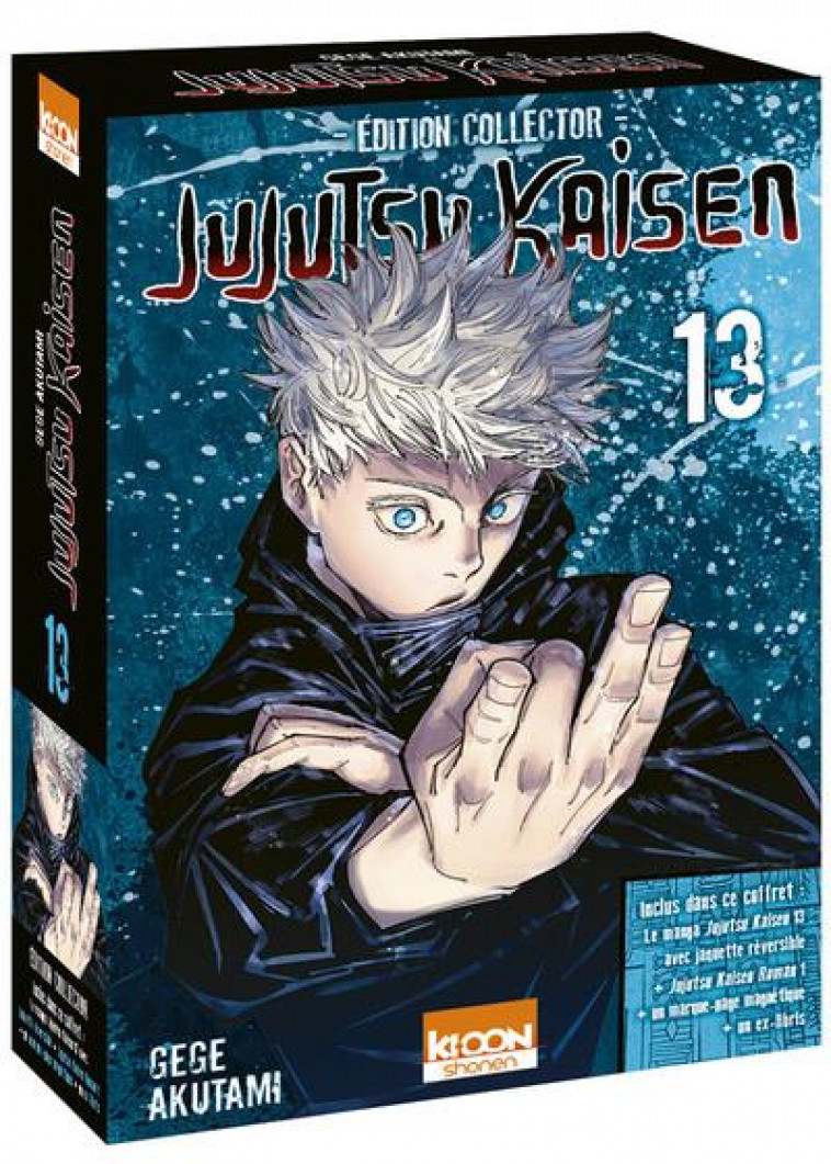 JUJUTSU KAISEN T13 - EDITION COLLECTOR - AKUTAMI GEGE - KI-OON