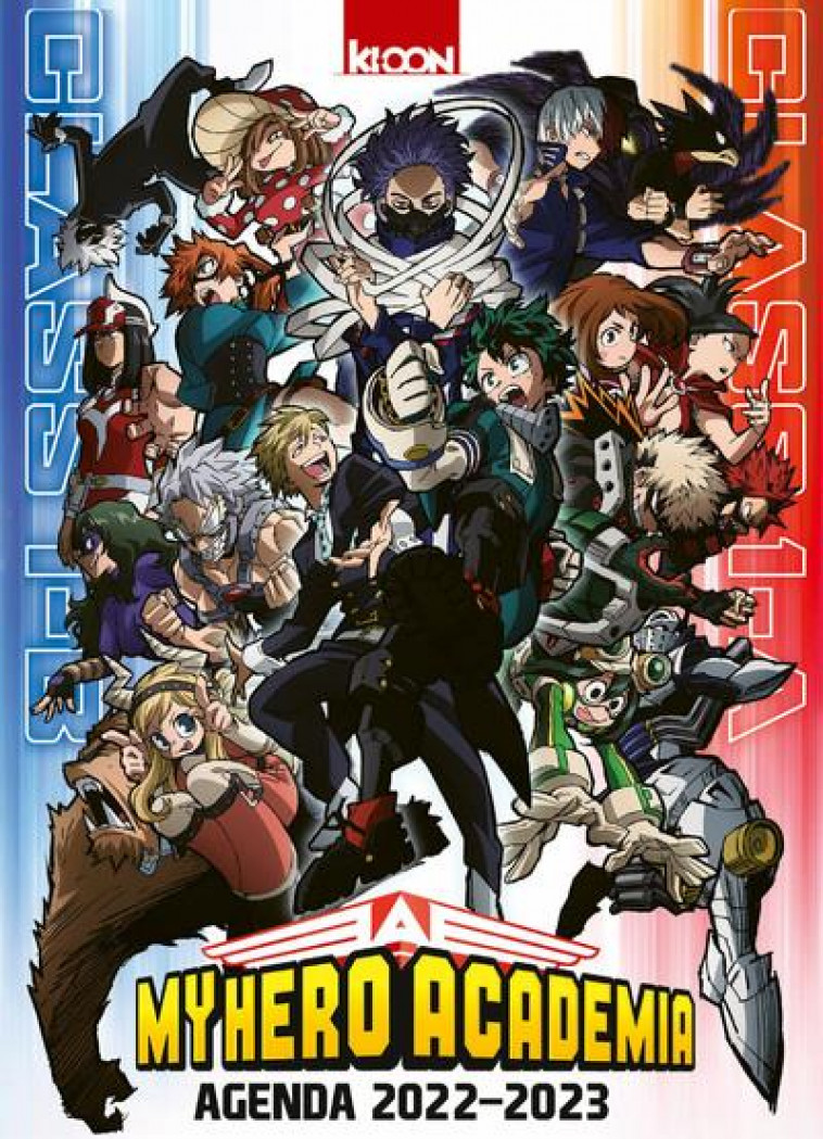 AGENDA MY HERO ACADEMIA 2022-2023 - HORIKOSHI KOHEI - NC