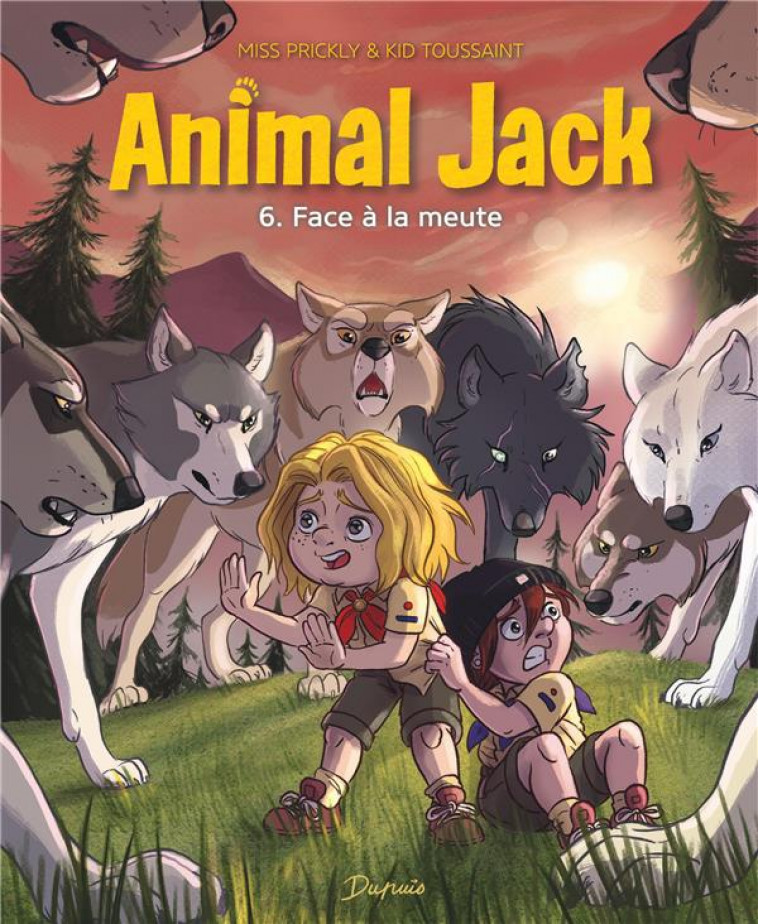 ANIMAL JACK - TOME 6 - FACE A LA MEUTE - KID TOUSSAINT - DUPUIS