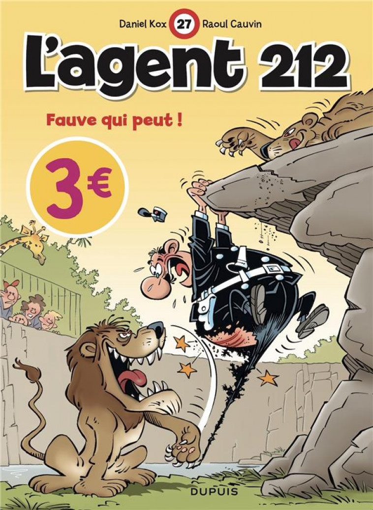 L-AGENT 212 - TOME 27 - FAUVE QUI PEUT ! / EDITION SPECIALE (OPE ETE 2022) - KOX/CAUVIN - DUPUIS