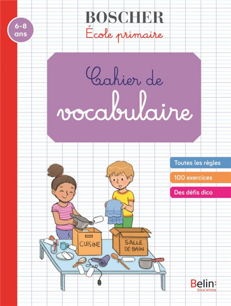 CAHIER DE VOCABULAIRE - SANSEY GERARD - BELIN