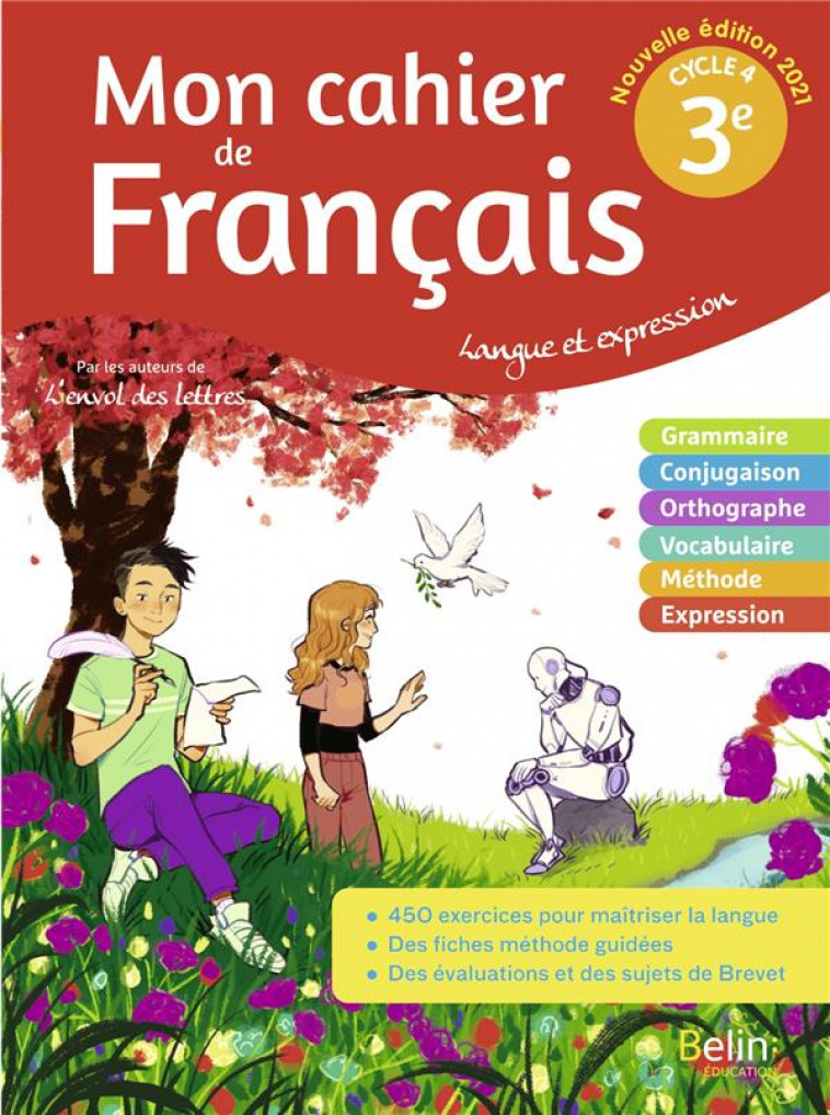 MON CAHIER DE FRANCAIS 3E - LANGUE ET EXPRESSION - RANDANNE FLORENCE - BELIN