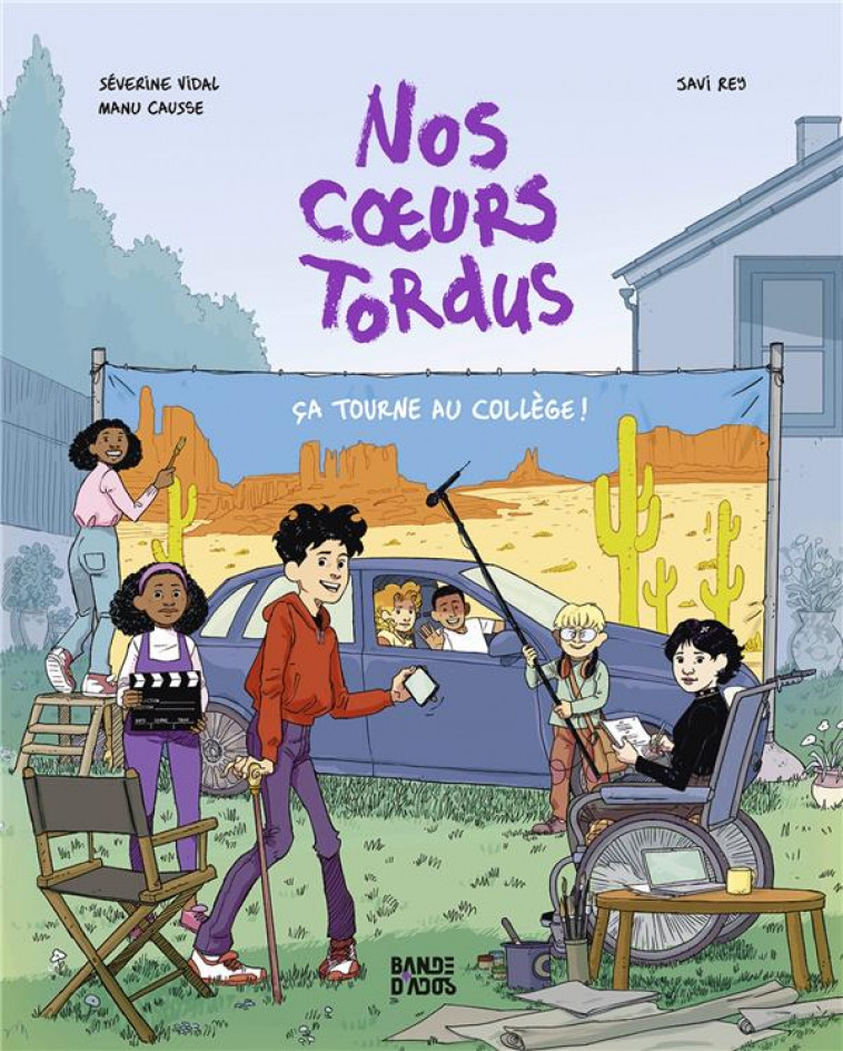 NOS COEURS TORDUS, TOME 01 - CA TOURNE AU COLLEGE - VIDAL/REY CALATAYUD - BAYARD JEUNESSE