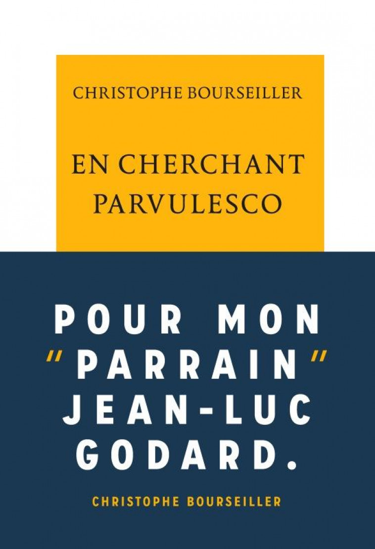 EN CHERCHANT PARVULESCO - BOURSEILLER C. - TABLE RONDE