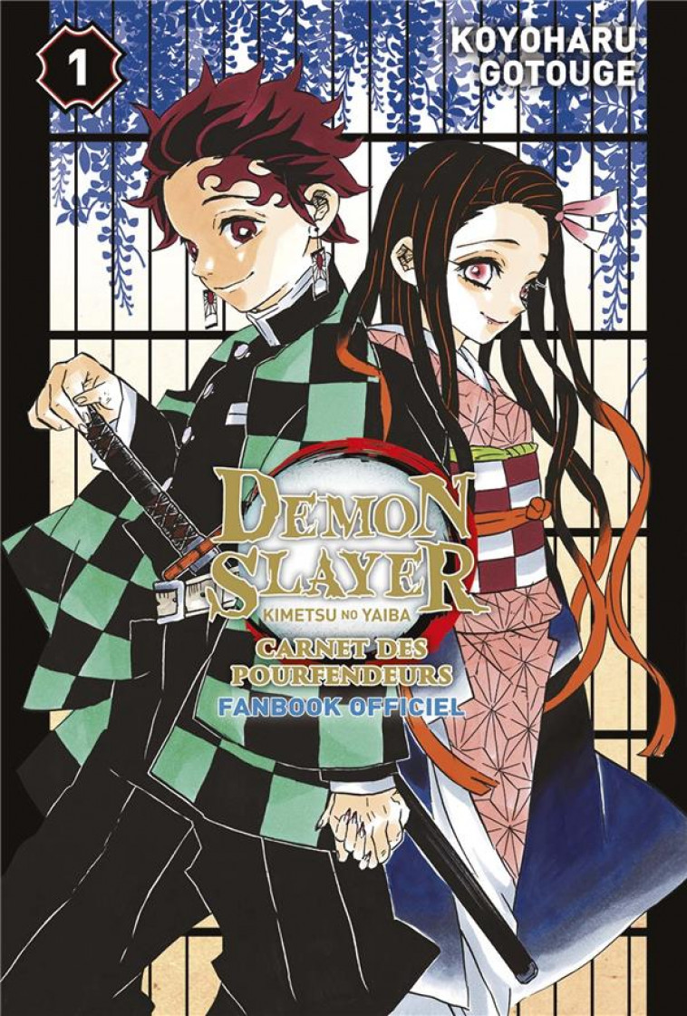 DEMON SLAYER : CARNET DES POURFENDEURS - FANBOOK OFFICIEL - GOTOUGE KOYOHARU - PANINI