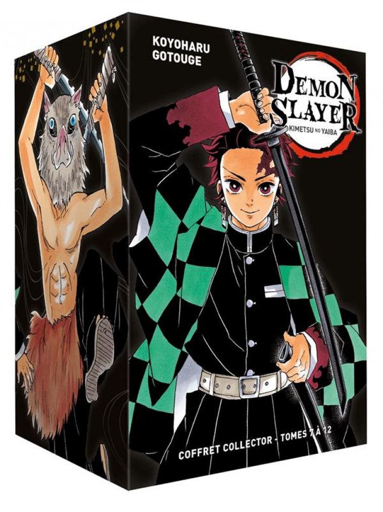 COFFRET DEMON SLAYER T07 A T12 - GOTOUGE KOYOHARU - PANINI