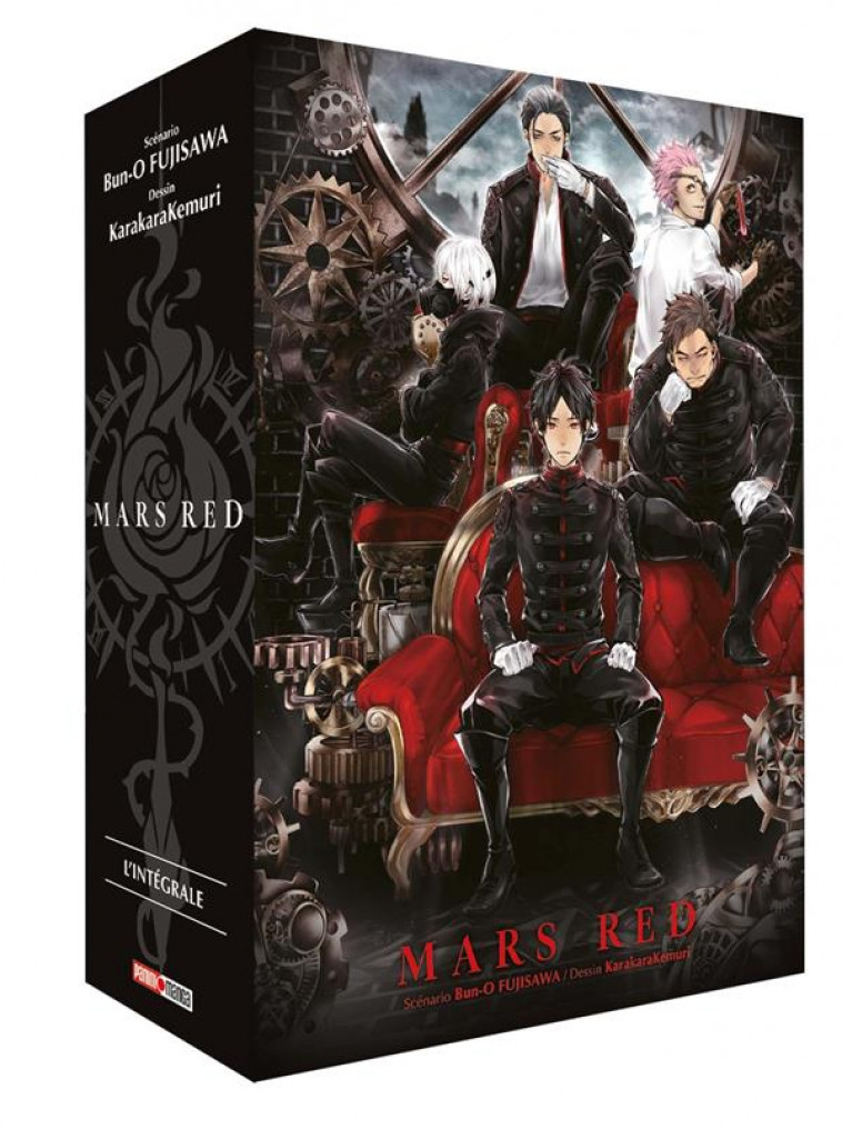 COFFRET MARS RED T01 A T03 - KARAKARA KEMURI - PANINI