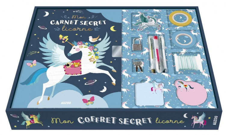 MON COFFRET SECRET LICORNE - GIGGENBACH ELLEN - PHILIPPE AUZOU