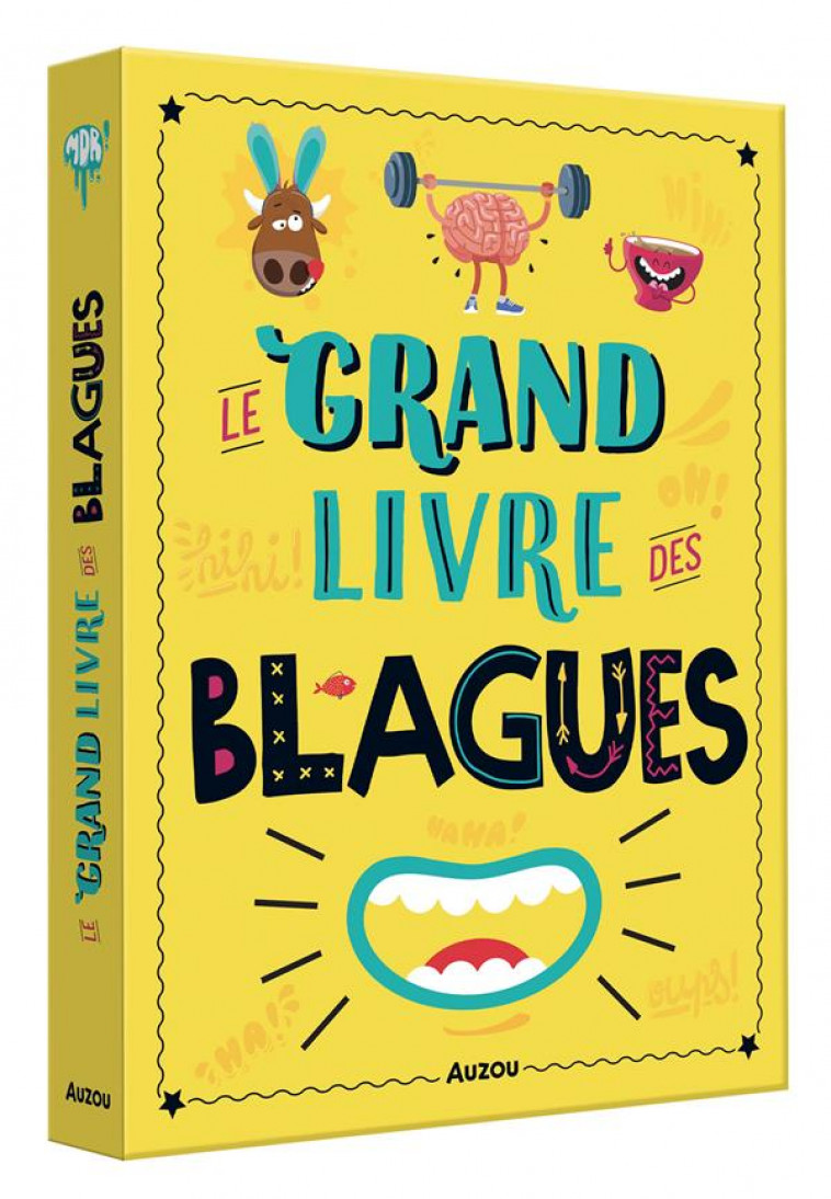 LE GRAND LIVRE DES BLAGUES (NE) - NAUD/COLLECTIF - PHILIPPE AUZOU