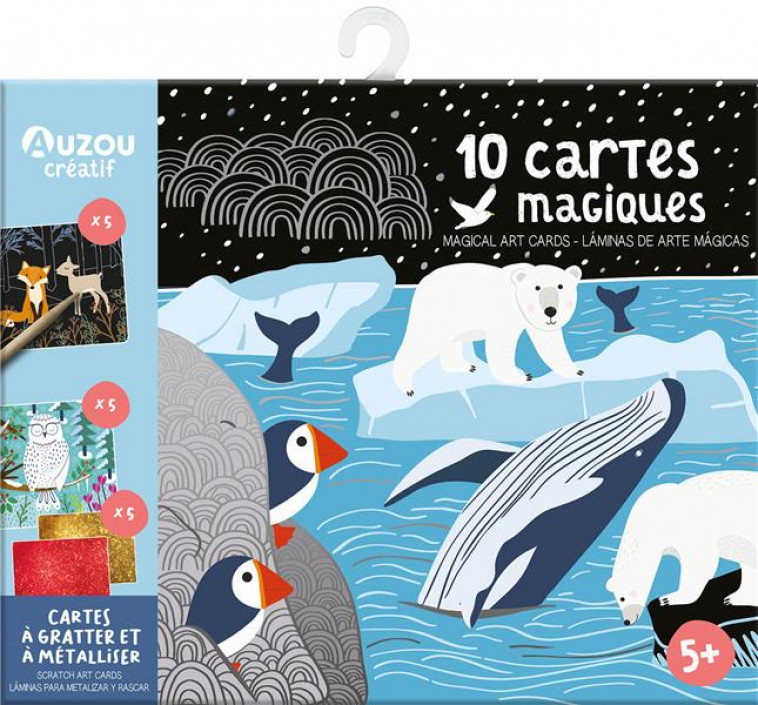 10 CARTES MAGIQUES - CARTES A GRATTER ET A METALLISER - MEL ARMSTRONG - NC