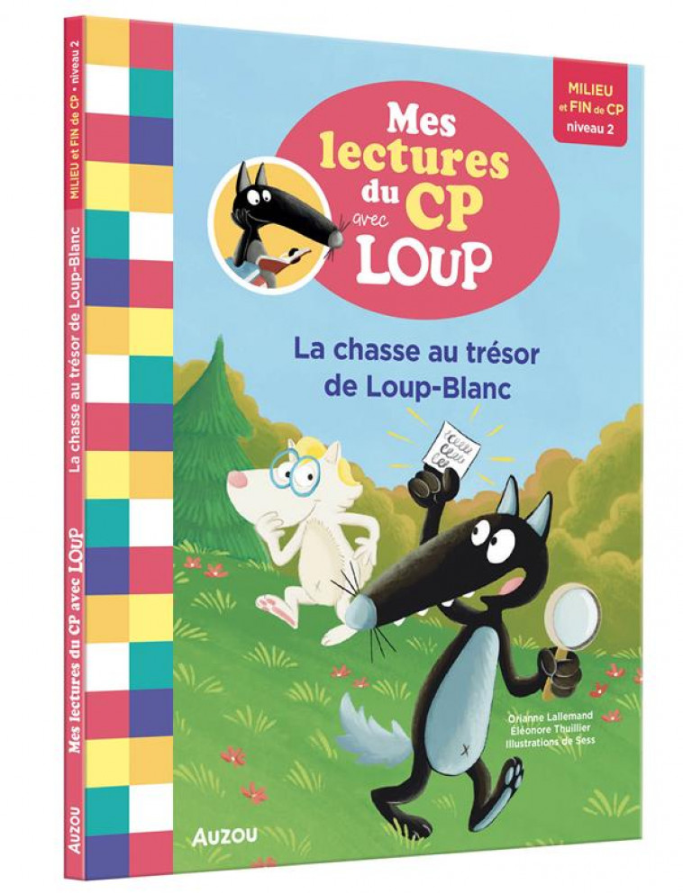 LA CHASSE AU TRESOR DE LOUP-BLANC - THUILLIER/SESS - PHILIPPE AUZOU