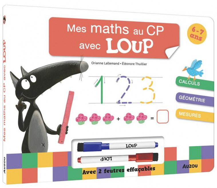 MES MATHS AU CP AVEC LOUP - LALLEMAND/THUILLIER - PHILIPPE AUZOU