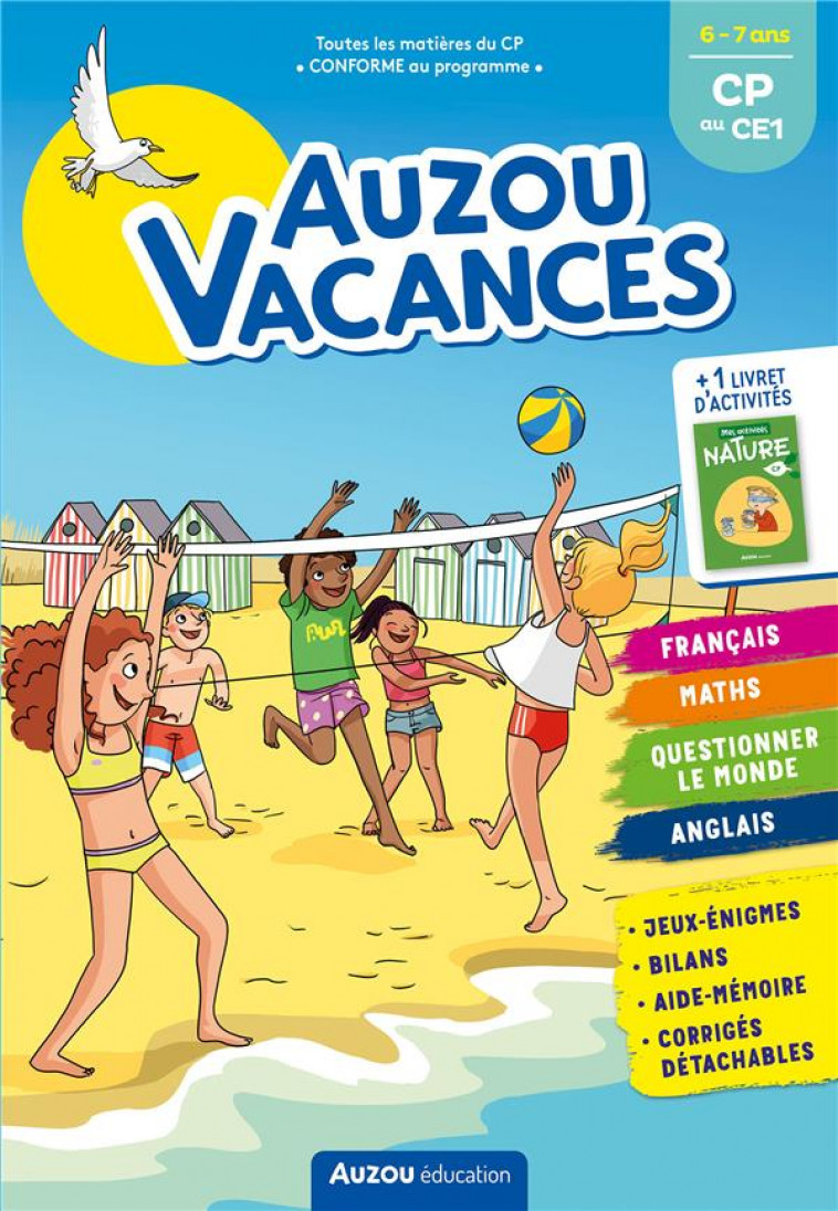 AUZOU VACANCES - DU CP AU CE1 - BAZAILLE SOLLE - PHILIPPE AUZOU