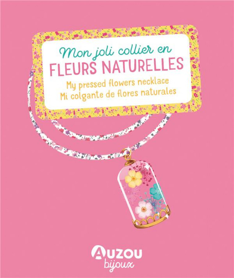 MON SUPERBE BIJOU - MON JOLI COLLIER EN FLEURS NATURELLES (NE) - SHIILIA - NC