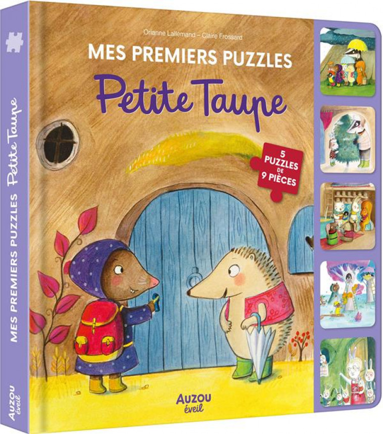 MES PREMIERS PUZZLES PETITE TAUPE - FROSSARD/LALLEMAND - PHILIPPE AUZOU