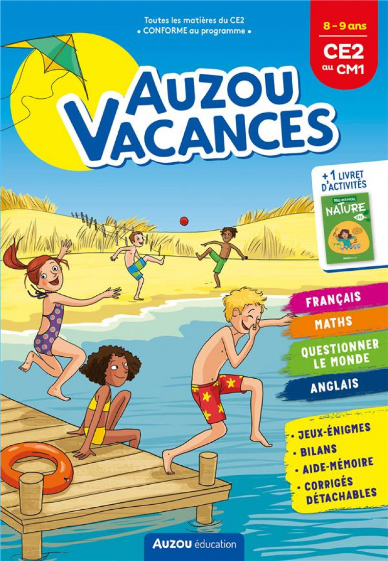 AUZOU VACANCES - DU CE2 AU CM1 - BAZAILLE SOLLE - PHILIPPE AUZOU