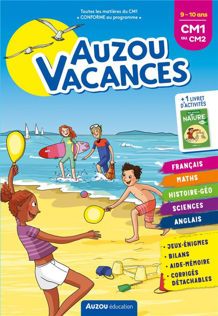 AUZOU VACANCES - DU CM1 AU CM2 - BAZAILLE SOLLE - PHILIPPE AUZOU