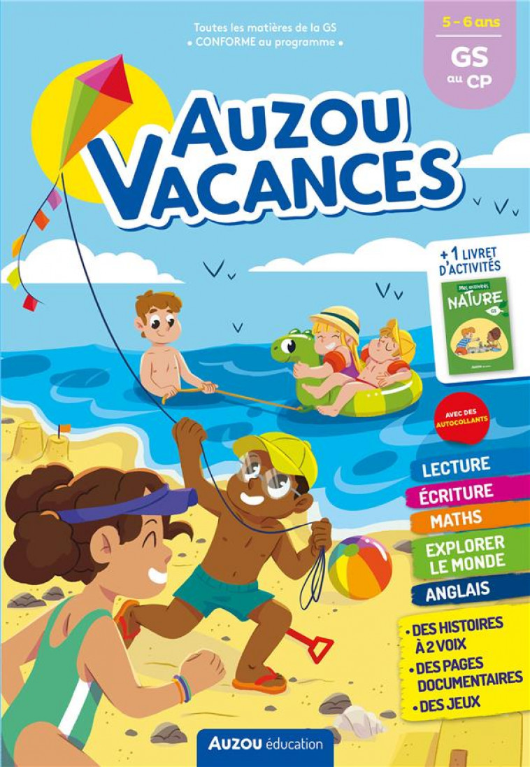 AUZOU VACANCES - DE LA GS AU CP - BAZAILLE SOLLE/EKPO - PHILIPPE AUZOU