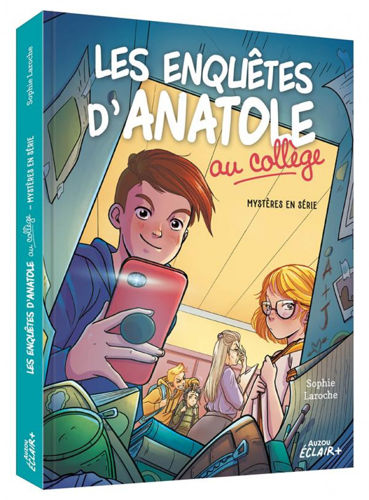 LES ENQUETES D-ANATOLE BRISTOL - TOME 1 - MYSTERES EN SERIE - SOPHIE LAROCHE - PHILIPPE AUZOU