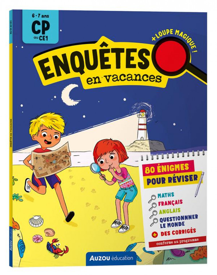 ENQUETES EN VACANCES - DU CP AU CE1 - TURQUOIS ALICE - PHILIPPE AUZOU