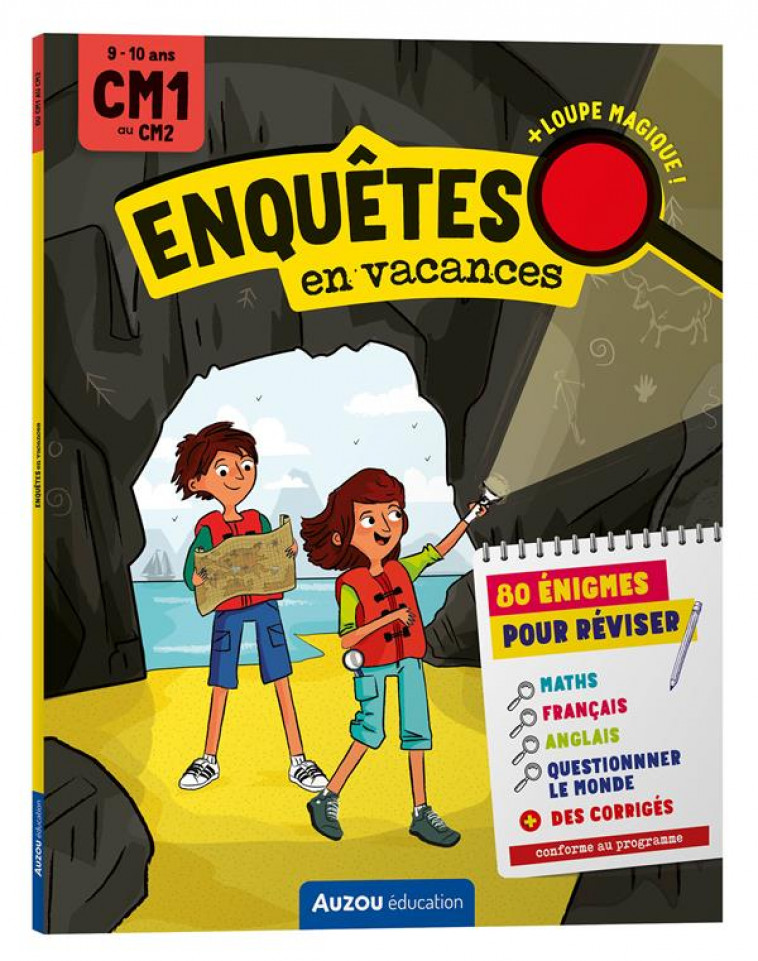 ENQUETES EN VACANCES - DU CM1 AU CM2 - VALLEE/TURQUOIS - PHILIPPE AUZOU