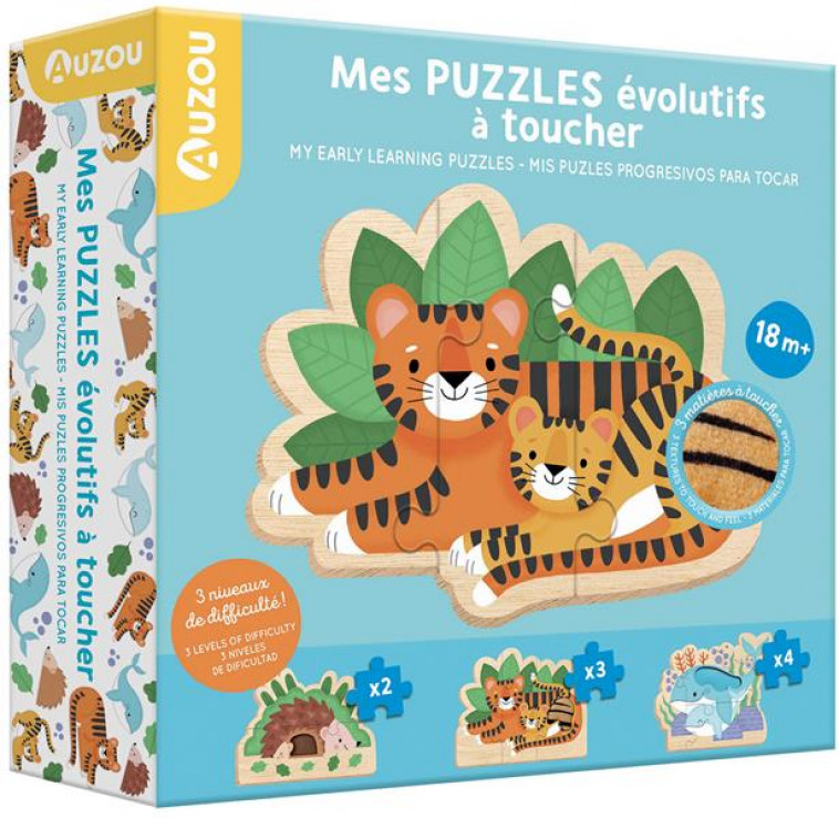 MES PUZZLES EVOLUTIFS A TOUCHER (NE) - PASSCHIER ANDY - NC