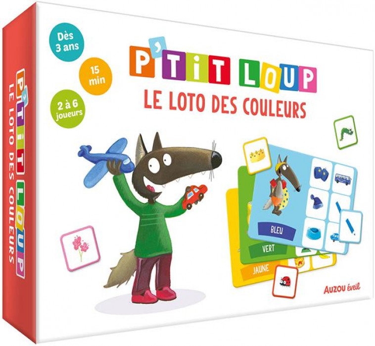 P-TIT LOUP - LE LOTO DES COULEURS - LALLEMAND/THUILLIER - NC