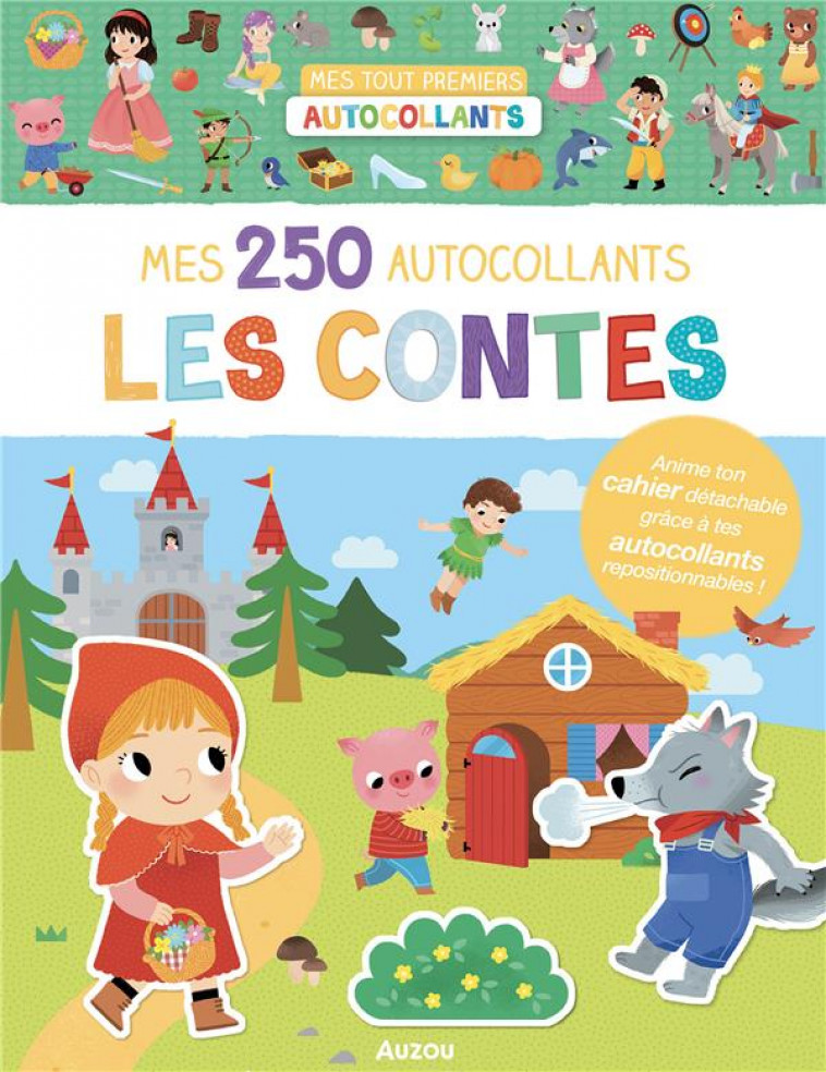 MES 250 AUTOCOLLANTS : LES CONTES - WU YI-HSUAN - PHILIPPE AUZOU