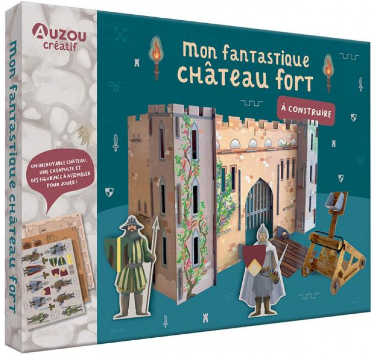 MON FANTASTIQUE CHATEAU FORT A CONSTRUIRE - LE LOARER/MALANDRINO - PHILIPPE AUZOU