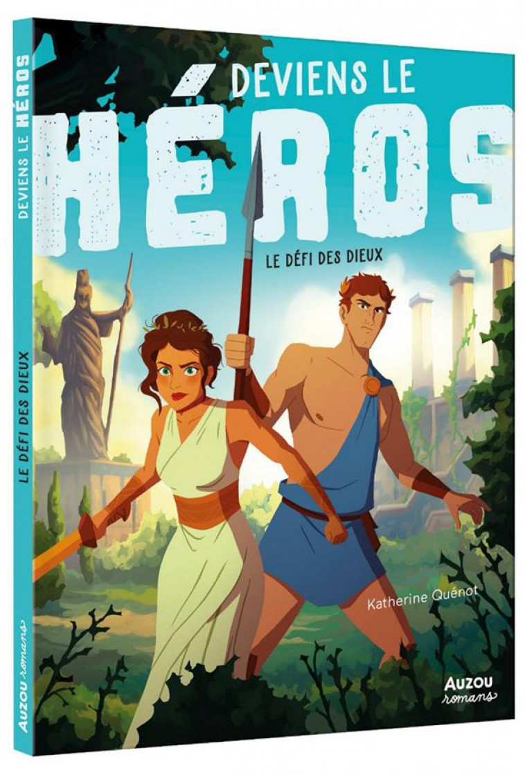 DEVIENS LE HEROS - LE DEFI DES DIEUX (NE) - QUENOT/RIX - PHILIPPE AUZOU