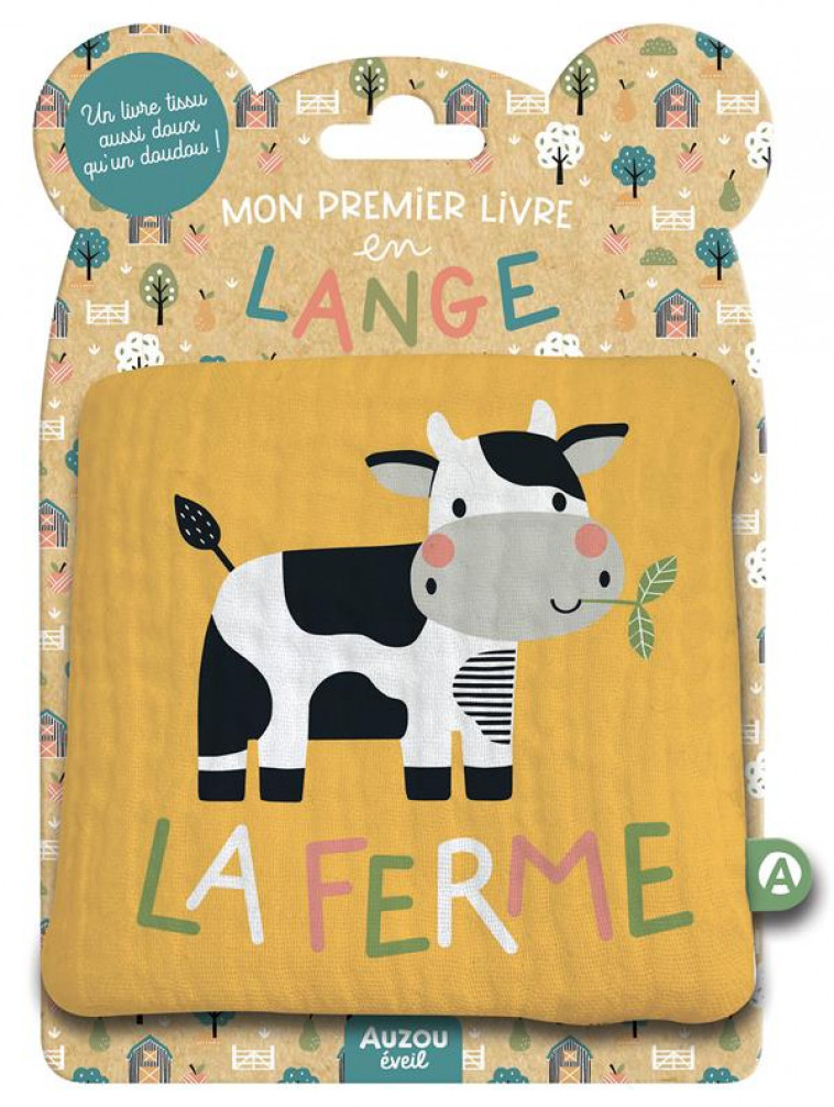 MON PREMIER LIVRE TISSU EN LANGE - LA FERME - KENDALL WENDY - PHILIPPE AUZOU