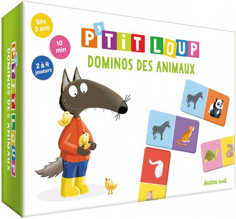 P-TIT LOUP - DOMINOS DES ANIMAUX - LALLEMAND/THUILLIER - NC