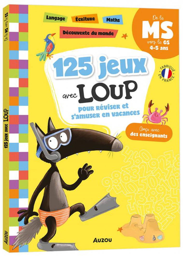 125 JEUX AVEC LOUP DE LA MS A LA GS - LALLEMAND/THUILLIER - PHILIPPE AUZOU